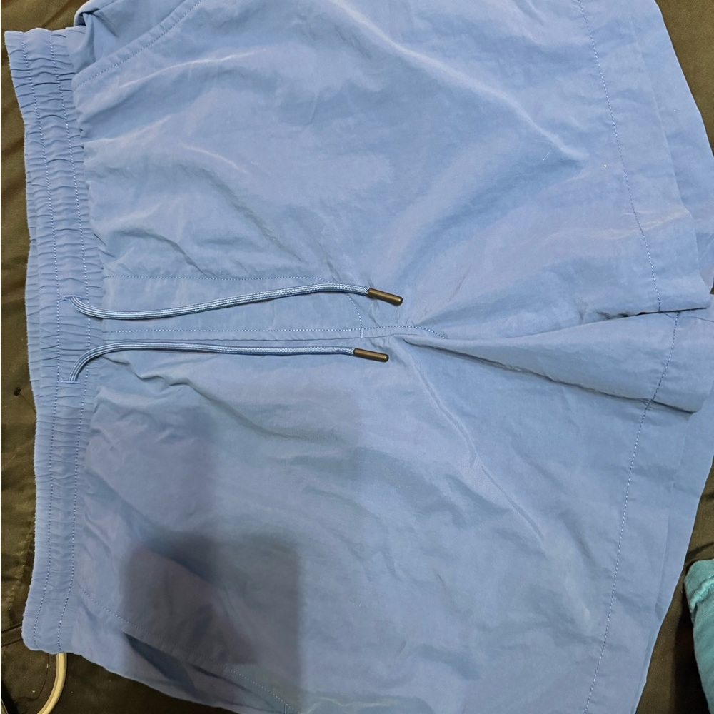 American Eagle Outfitters Light Blue Athletic Shorts